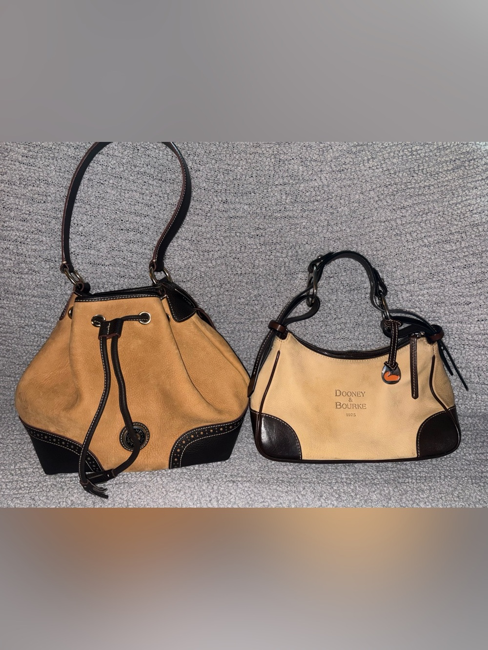 Dooney & Bourke Vintage Suede Purse Lot